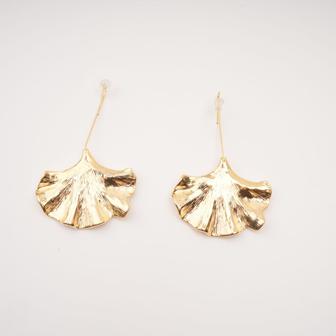 Vintage Ginkgo Biloba Earrings