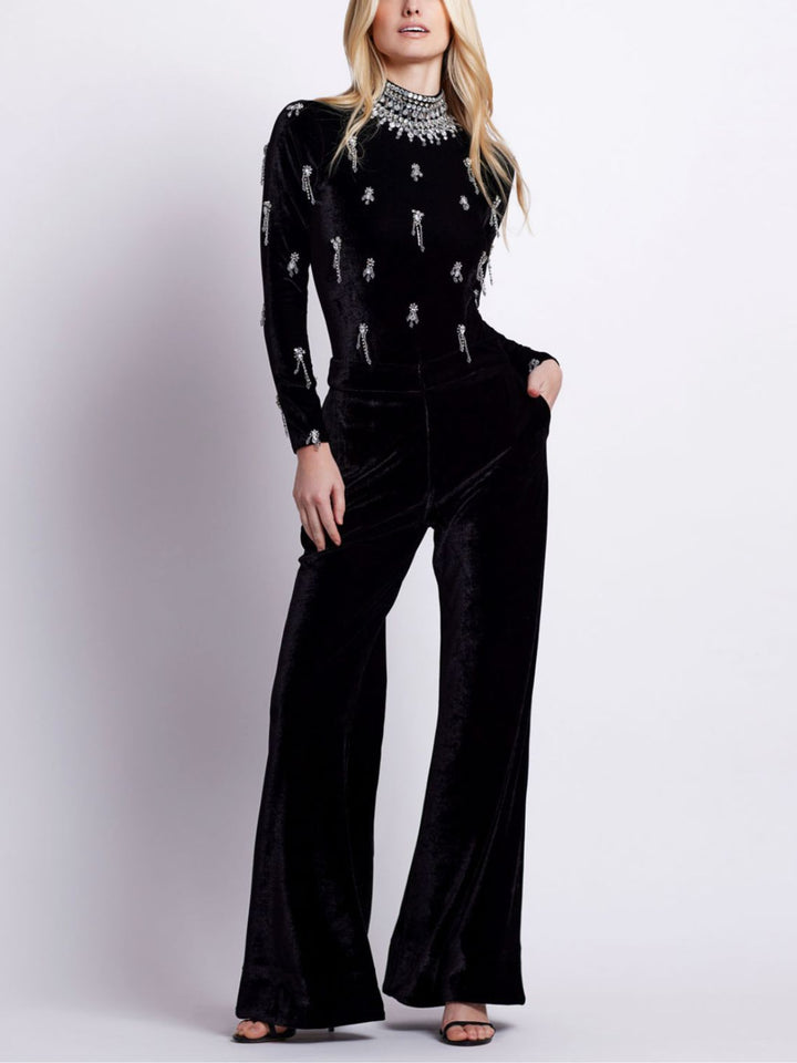 Diamond Black Jumpsuit