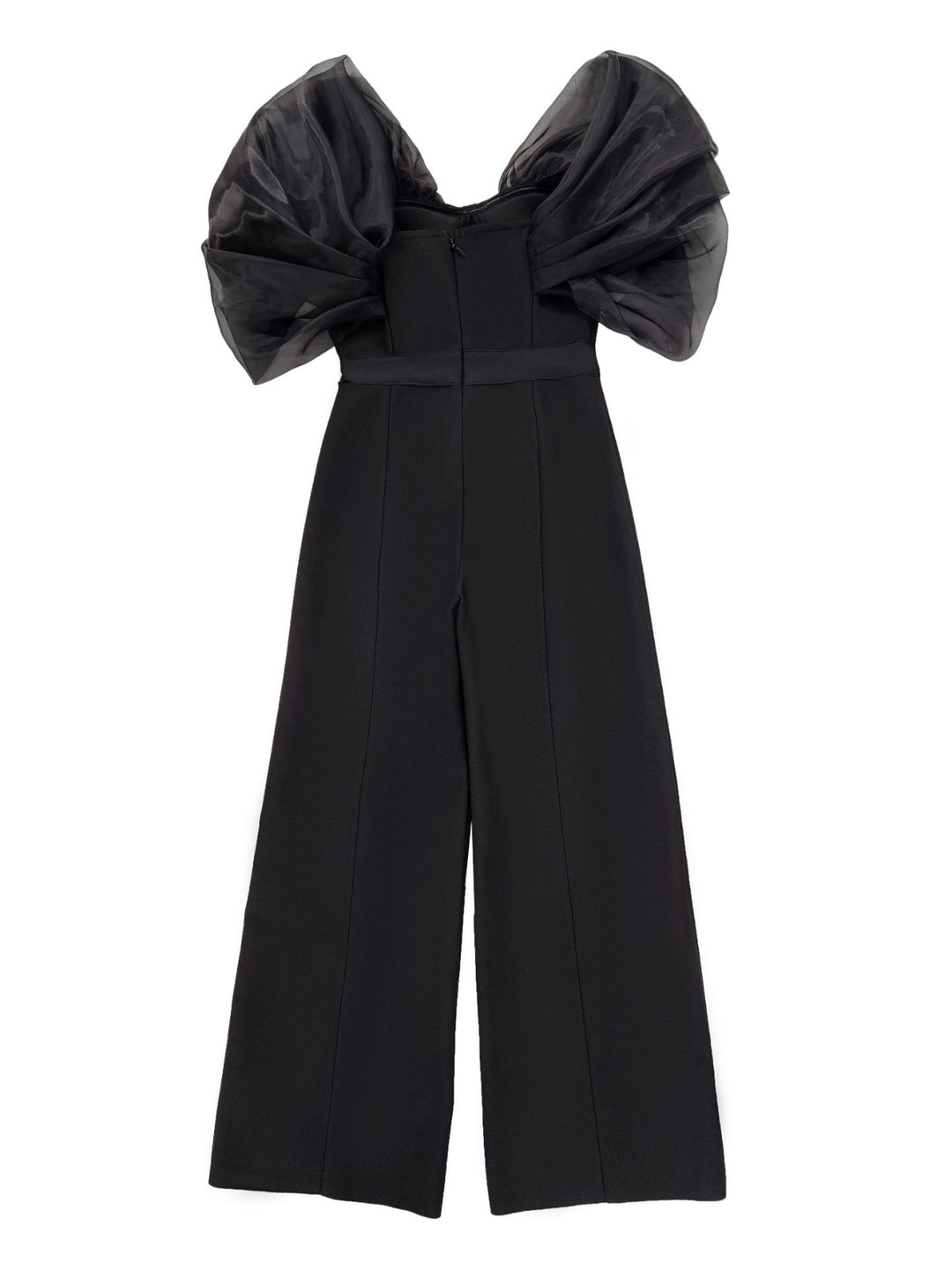 Elegant Organza Shoulder Jumpsuit