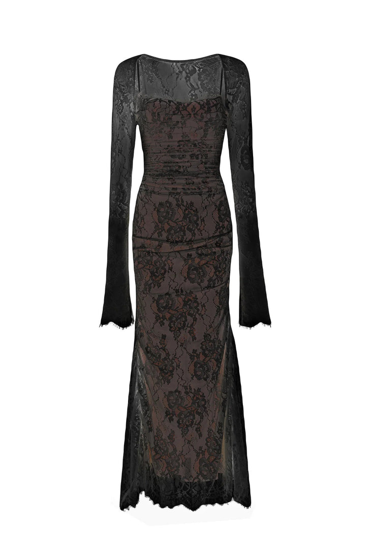 VALÉRIE LACE MAXI DRESS