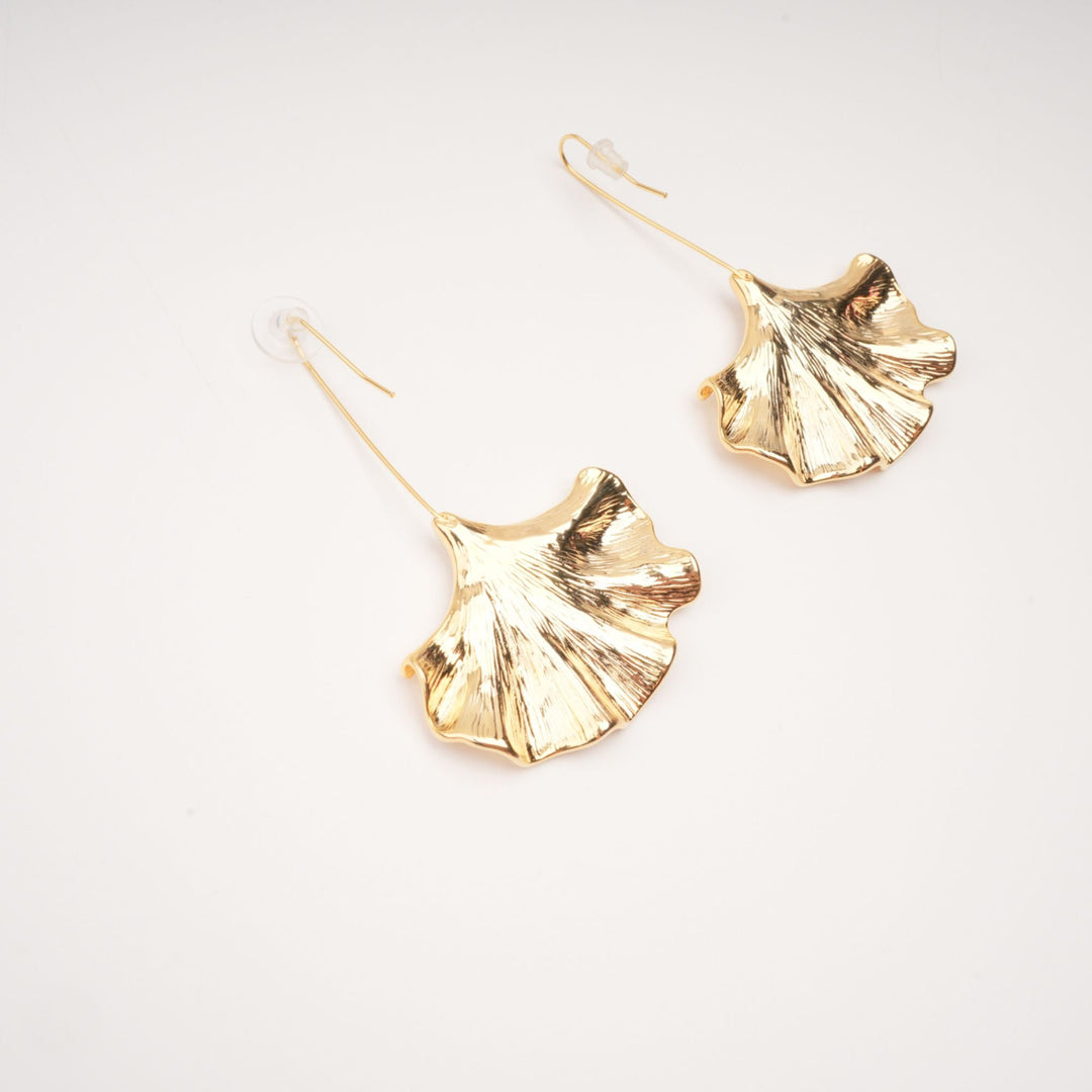 Vintage Ginkgo Biloba Earrings