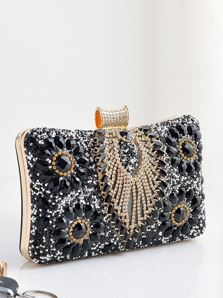 Rhinestone Wedding Clutch Bag