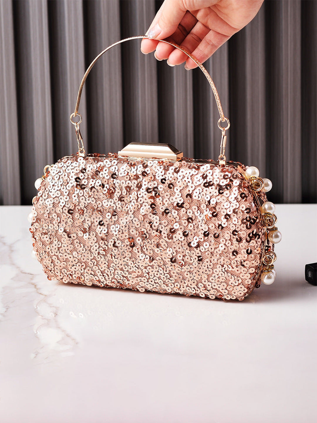 Sequin Bead Vintage Shiny Party Bag