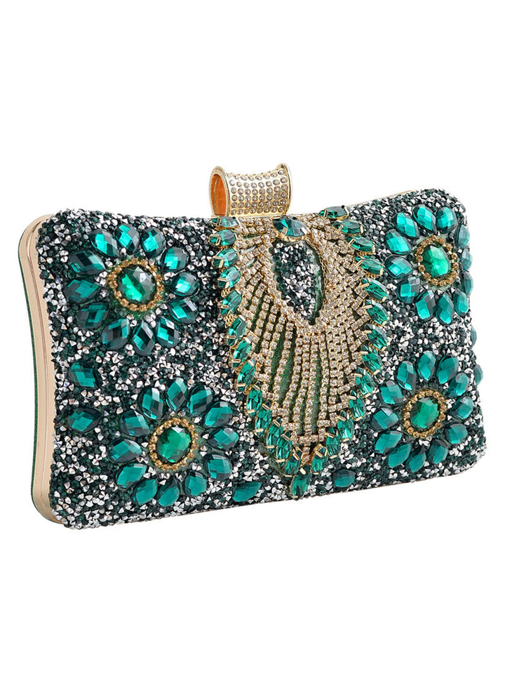 Rhinestone Wedding Clutch Bag