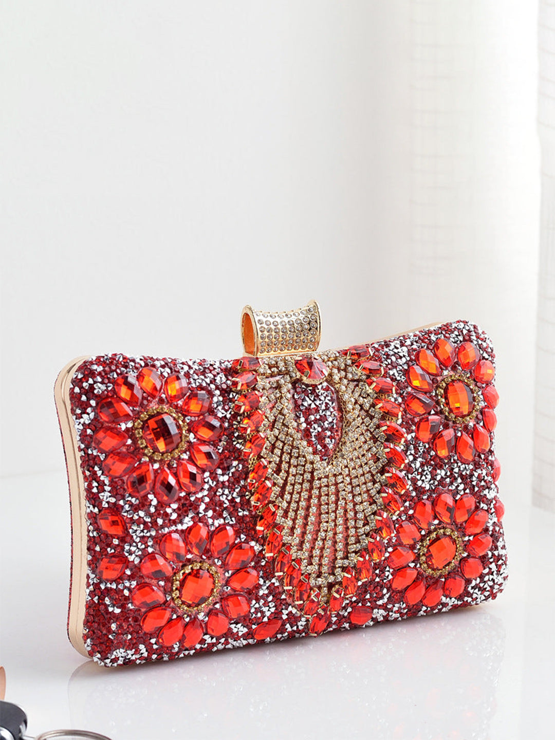 Rhinestone Wedding Clutch Bag