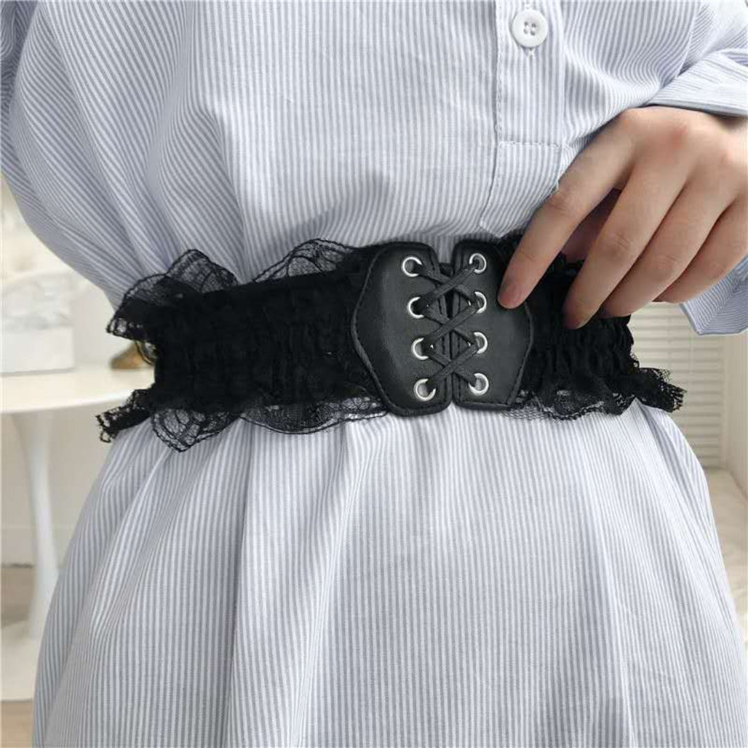 Lace Elastic Waist Seal