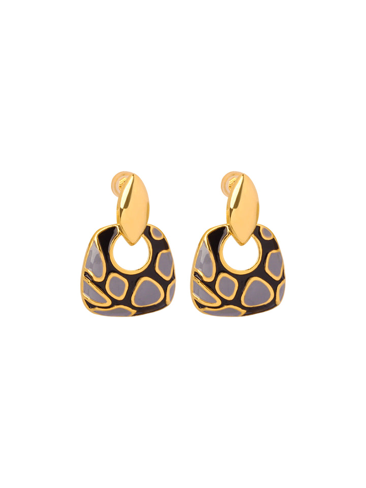 Leopard Print Earrings