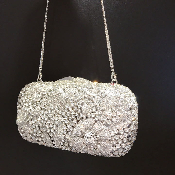 Floral Diamond Handbag