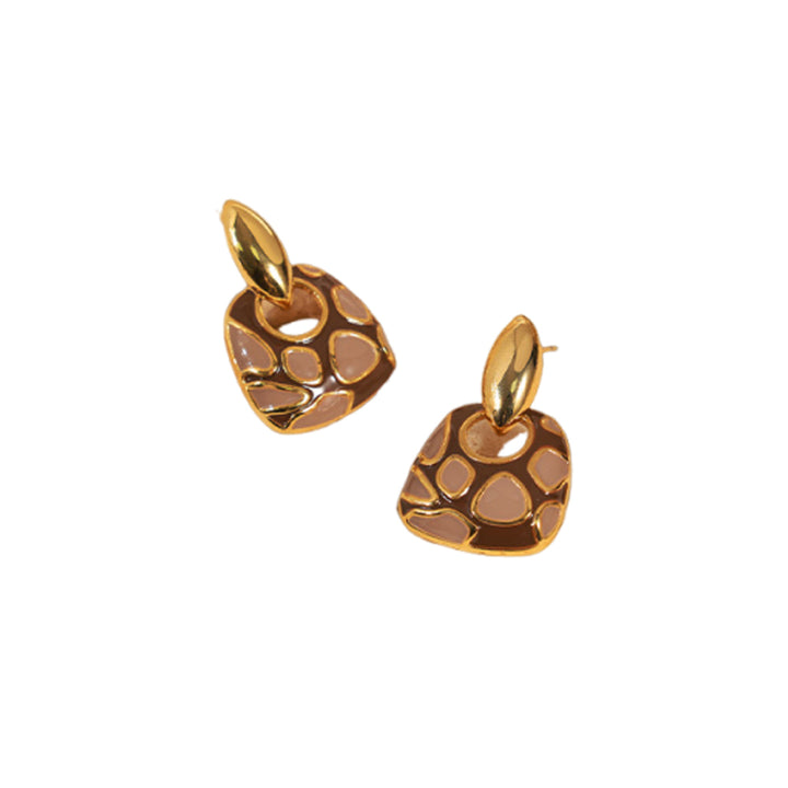 Leopard Print Earrings