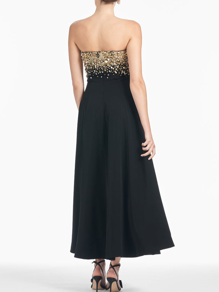 Pre-order Scarlett Black Beaded Dress