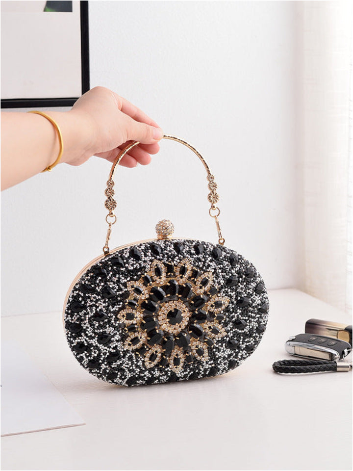 Luxury Sunflower Dinner Party Bag Clutch