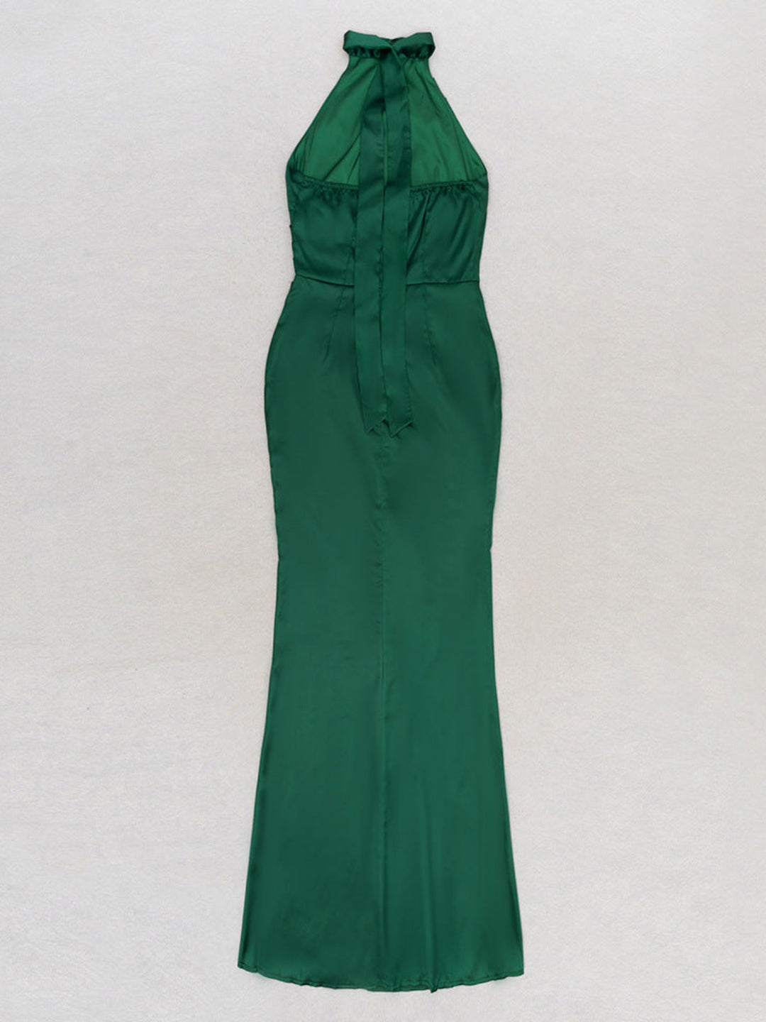 Elegant Sleeveless Solid Color Side Split Dress