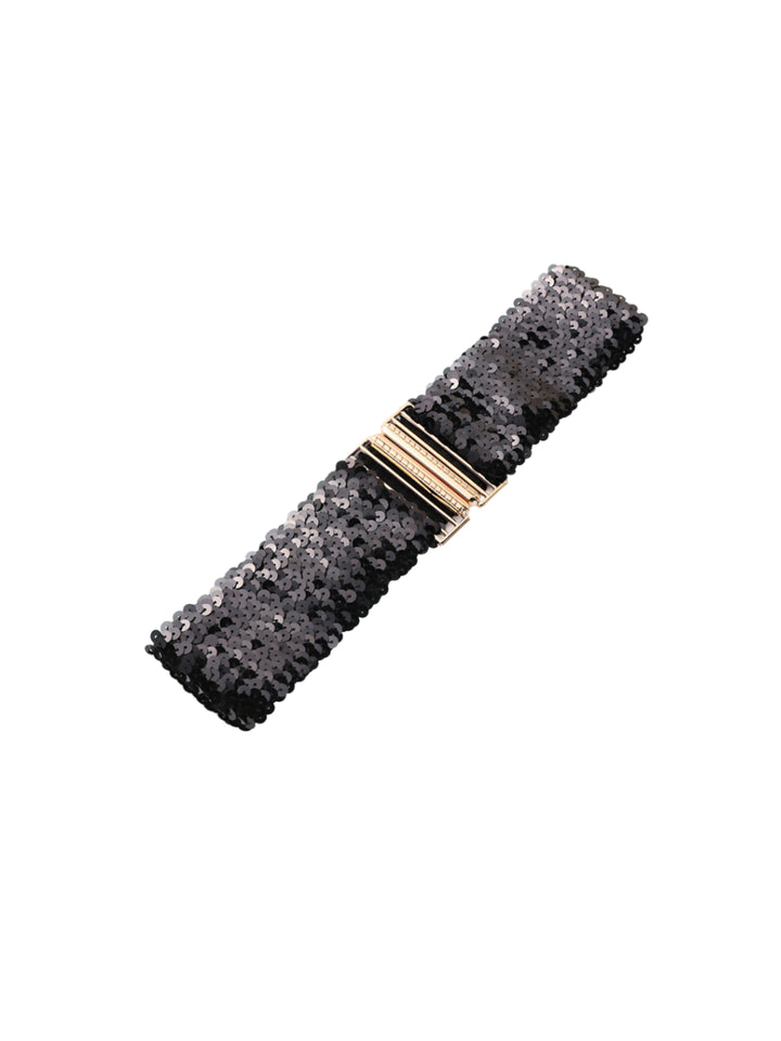 Sequined Elastic Belt