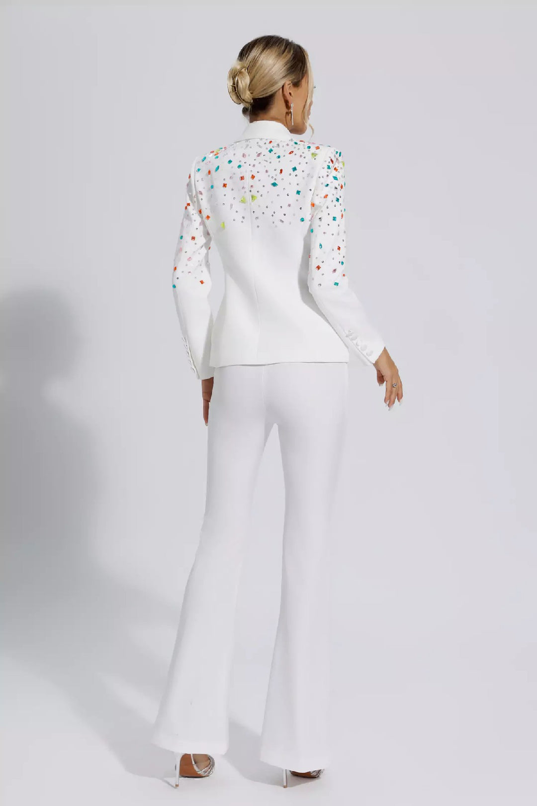 Fashion Beaded Suit Two-piece Suit