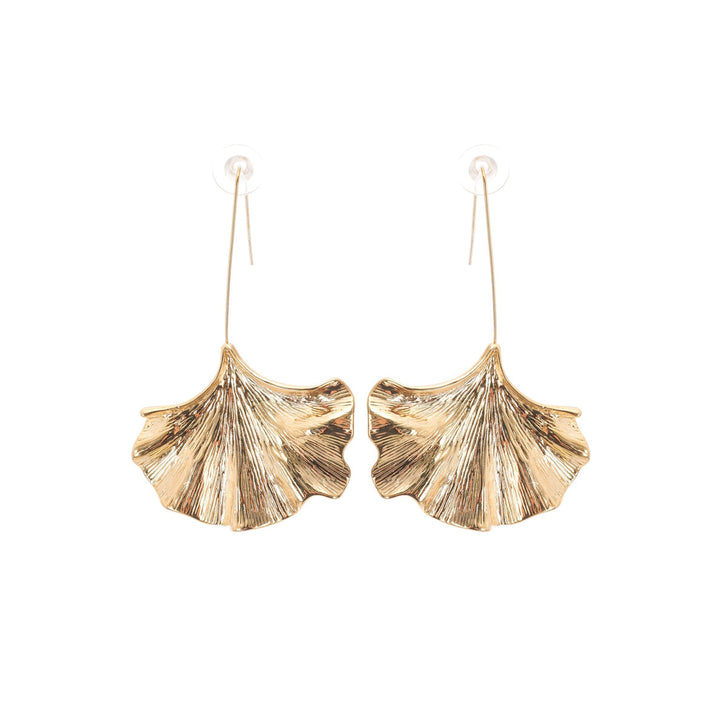 Vintage Ginkgo Biloba Earrings