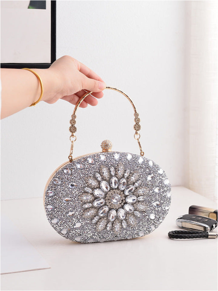 Luxury Sunflower Dinner Party Bag Clutch