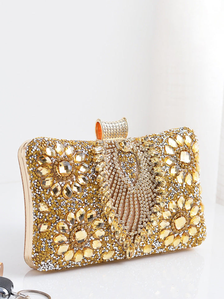 Rhinestone Wedding Clutch Bag