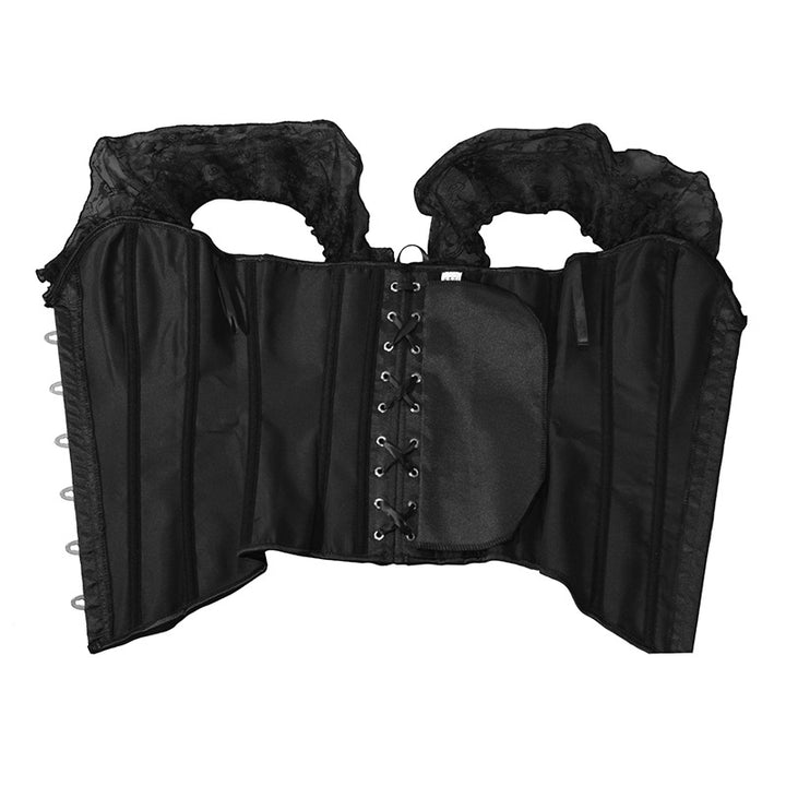 Lace Sleeve Corset