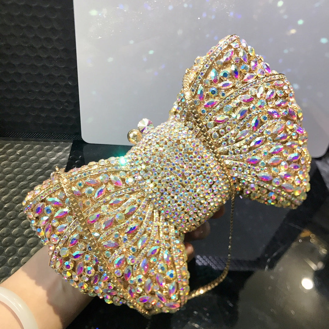 Bow Diamond Handbag