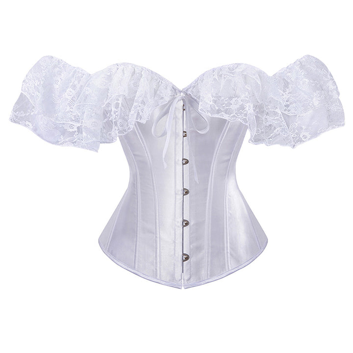 Lace Sleeve Corset