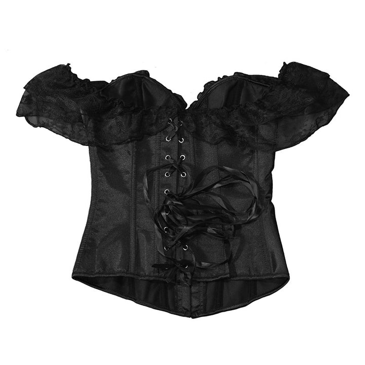 Lace Sleeve Corset