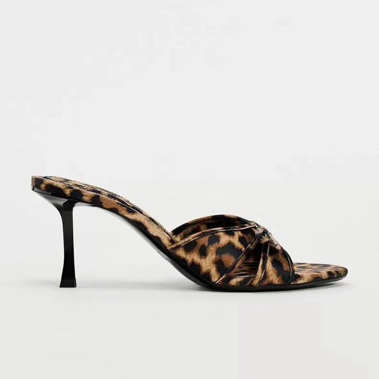 Leopard Print Sandals