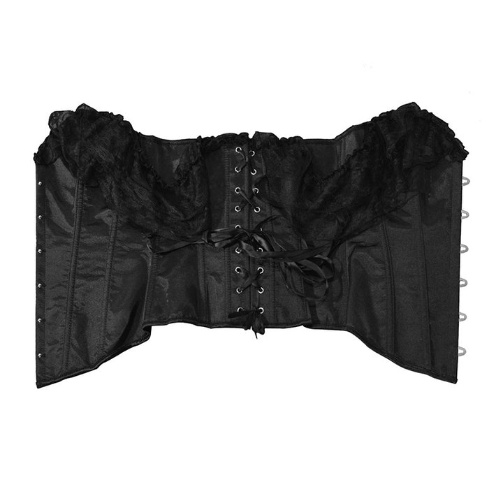 Lace Sleeve Corset