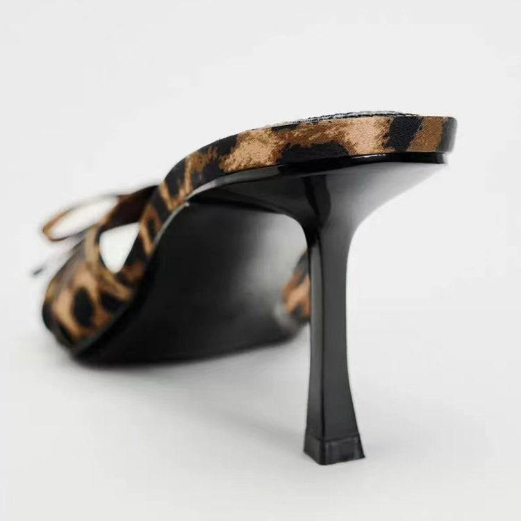 Leopard Print Sandals