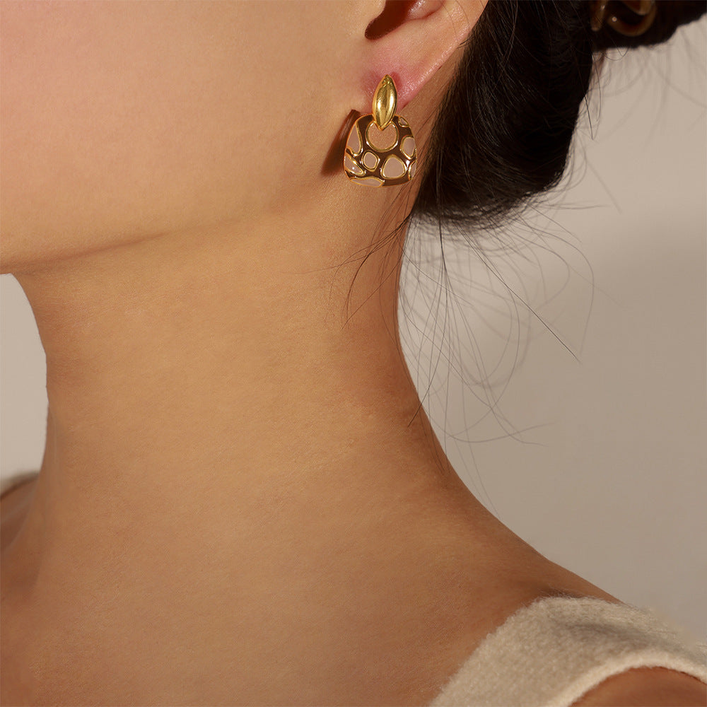 Leopard Print Earrings