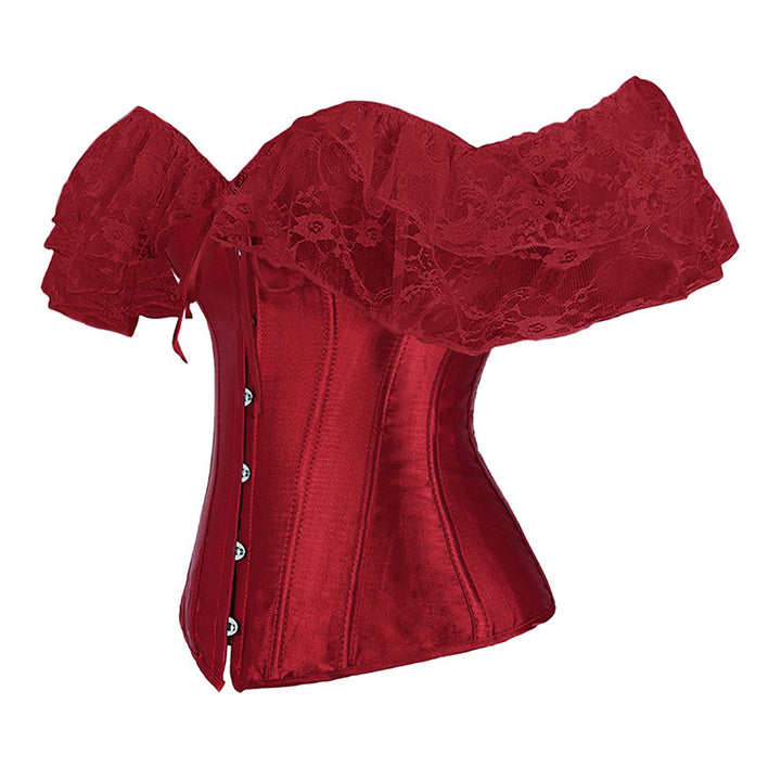 Lace Sleeve Corset