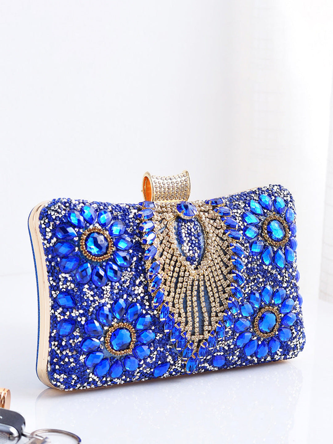 Rhinestone Wedding Clutch Bag