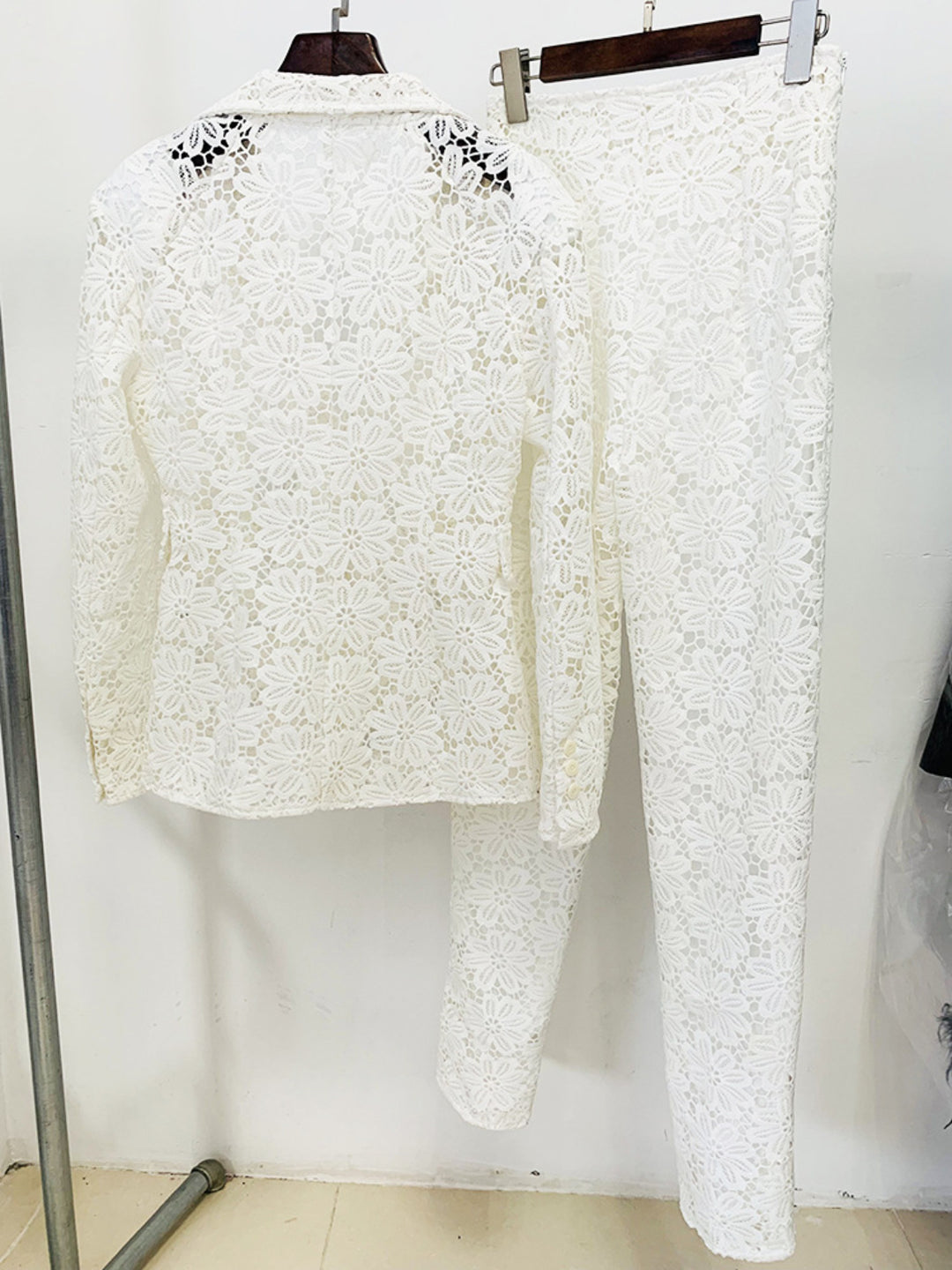 Lace Suit Two-piece Set