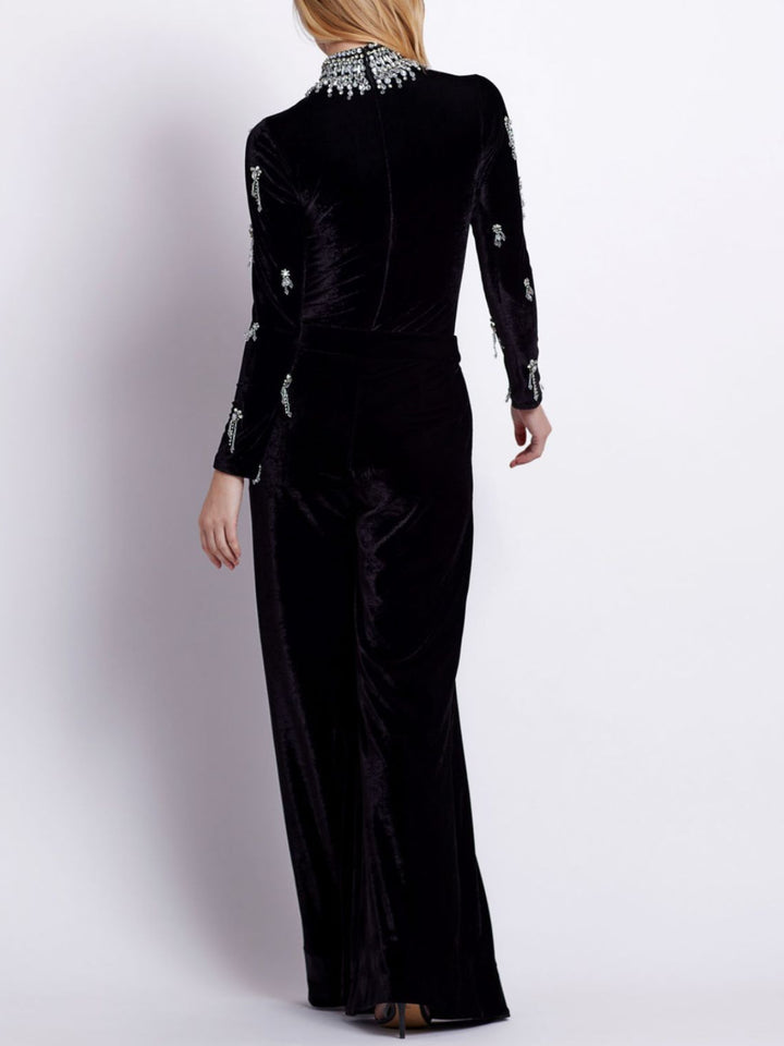 Diamond Black Jumpsuit